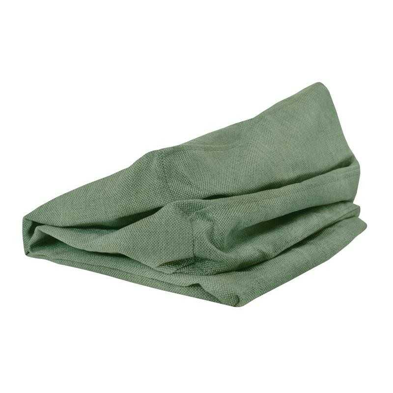 Housse de Coussin pour Coussin de Dossier en Palette, 120x40 cm, Vert