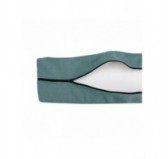 Housse de Coussin pour Coussin de Dossier en Palette, 120x40 cm, Bleu