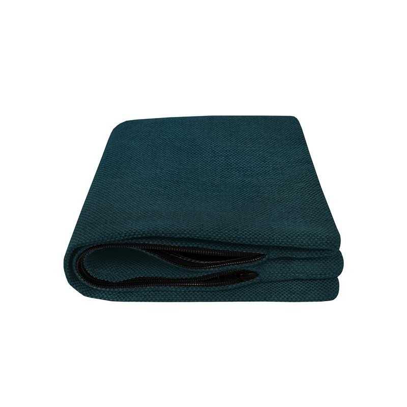 Housse pour coussin décoratif, 40x40 cm, Vert Foncé