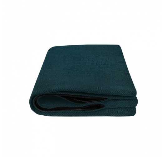 Housse de Coussin pour Coussin Décoratif en Palette, 40x40 cm, Vert Foncé