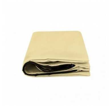 Housse de Coussin Imperméable pour Coussin Décoratif en Palette, 40x40 cm, Beige