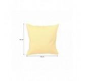 Housse de Coussin Imperméable pour Coussin Décoratif en Palette, 40x40 cm, Beige