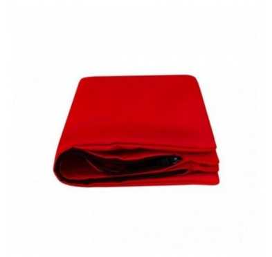 Housse de Coussin Imperméable pour Coussin Décoratif en Palette, 40x40 cm, Rouge