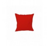 Housse de Coussin Imperméable pour Coussin Décoratif en Palette, 40x40 cm, Rouge