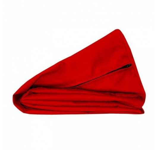 Housse de Coussin Imperméable pour Coussin de Latéral en Palette, 60x40 cm, Rouge