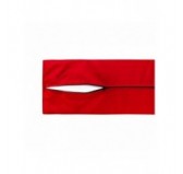 Housse de Coussin Imperméable pour Coussin de Dossier en Palette, 120x40 cm, Rouge