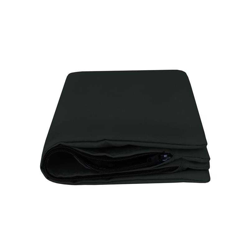 Housse de Coussin Imperméable pour Coussin Décoratif en Palette, 40x40 cm, Anthracite