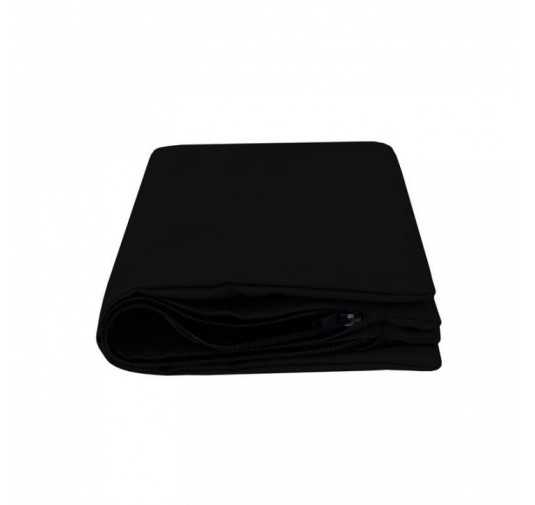 Housse de Coussin Imperméable pour Coussin Décoratif en Palette, 40x40 cm, Noir