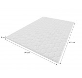 Matelas Topper H3 90x200x4cm