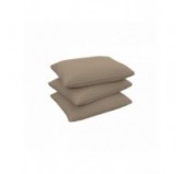 Coussin de dossier, galette de chaise, coussin pour mobilier en rotin, coussin de jardin, 50x40x15 cm, Beige