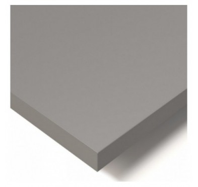 Table de bureau plateau mélaminé gris - 180 x 80cm - RETIF