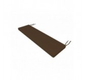 Coussin Banquette, Coussin Banc, Galette de Chaise, Mousse pour Coussin pour Intérieur ou Extérieur, 200 x 40 x 5 cm, Marron