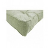 Coussin de Dossier de Chaise de Jardin, Vert 50x40