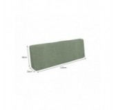 Coussin de Dossier pour Palettes 120x40x20/10 Vert