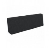 Coussin de Dossier pour Palettes 120x40x20/10 Anthracite