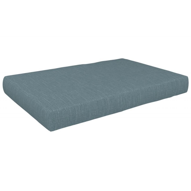 Coussin de Siège pour Palettes 120x80x15 Bleu