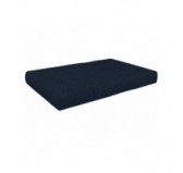 Coussin de Siège pour Palettes 120x80x15 Bleu Foncé