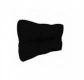 Coussin de Latéral pour palette, imperméable, matelassé, 60x40x12, Noir