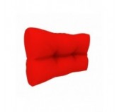 Coussin de Latéral pour palette, imperméable, matelassé, 60x40x12, Rouge