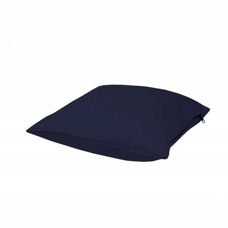 Coussin Décoratif pour Palette et Canapé de Jardin, 40x40 cm, Bleu Foncé