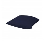 Coussin Décoratif pour Palette et Canapé de Jardin, 40x40 cm, Bleu Foncé