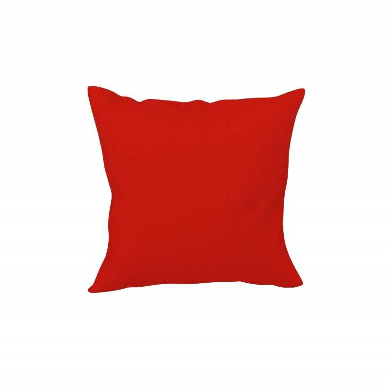 Coussin Décoratif pour Palette, Imperméable, 40x40 cm, Rouge