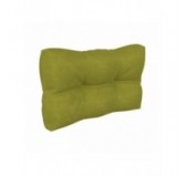 Coussin de Latéral pour Palette, Matelassé, 60x40x12 cm, Vert Lime