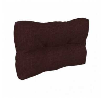 Coussin de Latéral pour Palette, Matelassé, 60x40x12 cm, Violet