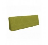 Set de 6 Coussins pour Palette, 2x 120x80 + 2x 120x40 + 60x40 + 40x40, Vert Lime