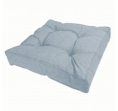 Coussin de Siège de Chaise de Jardin, Bleu 40x40