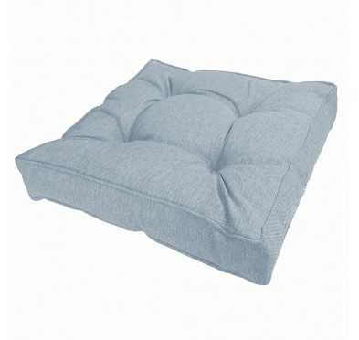 Coussin de Siège de Chaise de Jardin, Bleu 60x60