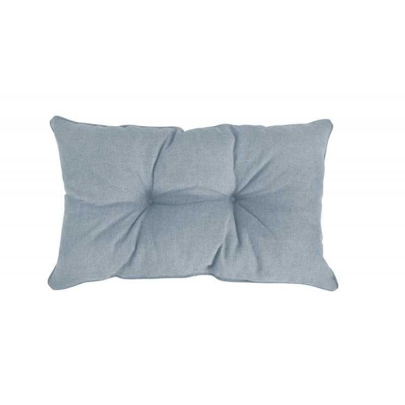 Coussin de Dossier de Chaise de Jardin, Bleu 50x40