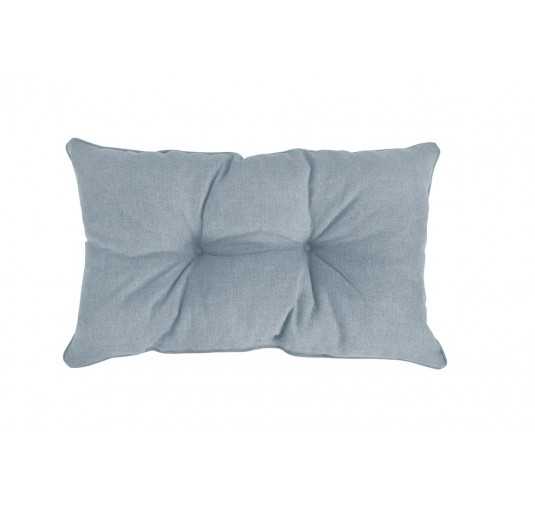 Coussin de Dossier de Chaise de Jardin, Bleu 50x40