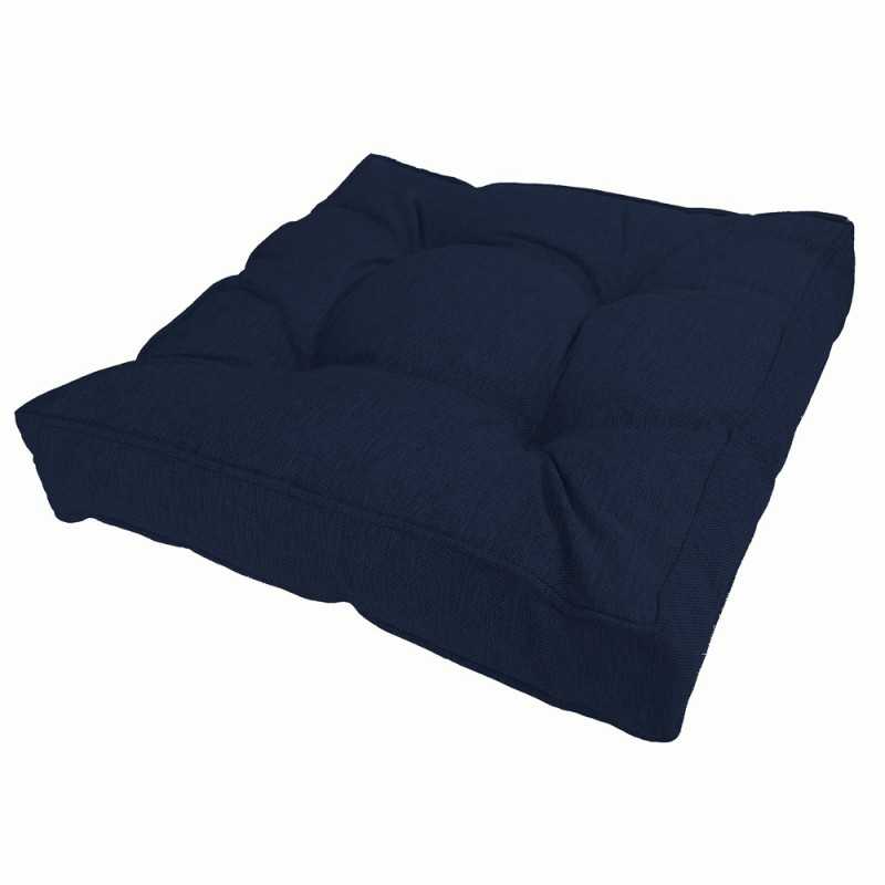 Coussin de Siège de Chaise de Jardin, Bleu Foncé 40x40