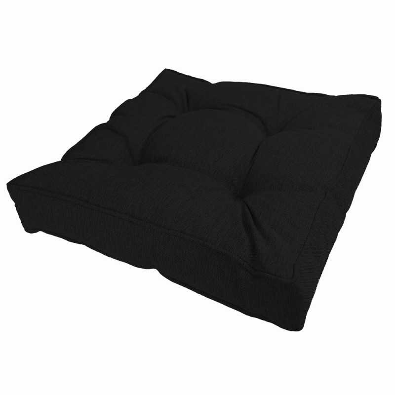 Coussin de Siège de Chaise de Jardin, Noir 40x40