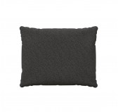 Coussin de dossier, galette de chaise, coussin pour mobilier en rotin, coussin de jardin, 50x40x15 cm, Anthracite