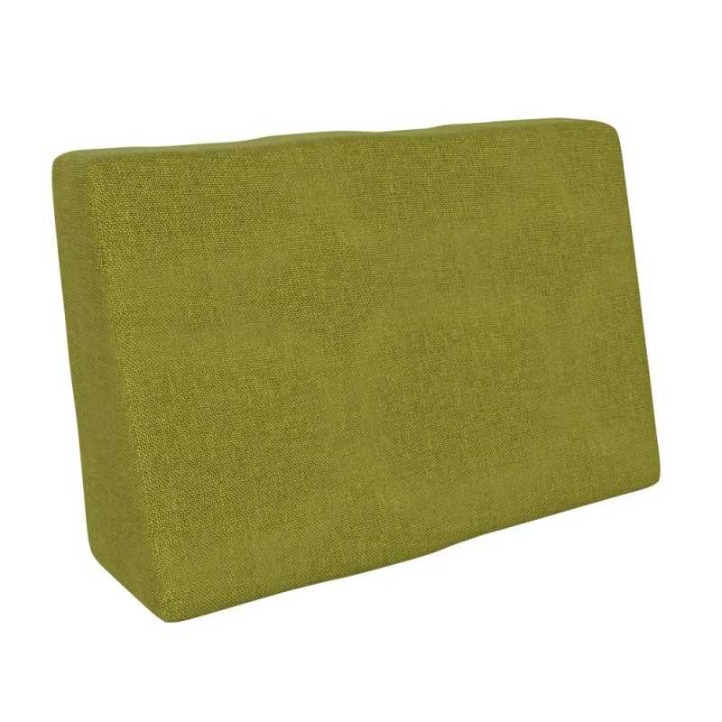 Coussin de Latéral pour Palette, 60x40x20/10 cm, Vert Lime