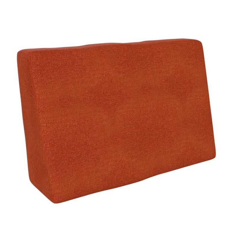 Coussin de Latéral pour Palette, 60x40x20/10 cm, Orange