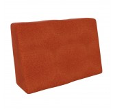 Coussin de Latéral pour Palette, 60x40x20/10 cm, Orange