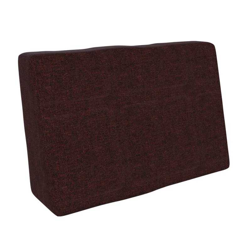 Coussin de Latéral pour Palette, 60x40x20/10 cm, Violet