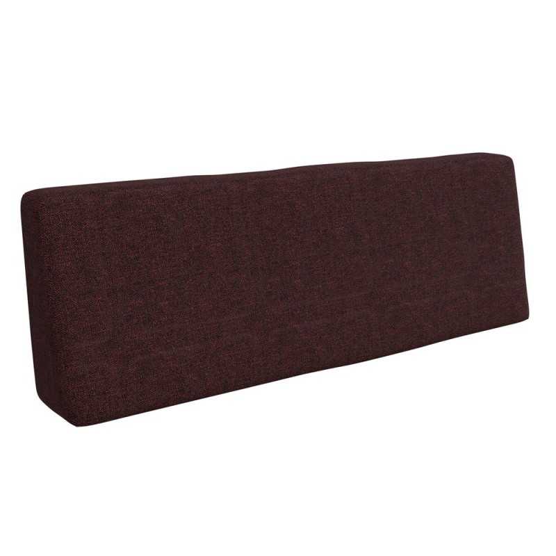 Coussin de Dossier pour Palette, 120x40x20/10 cm, Violet