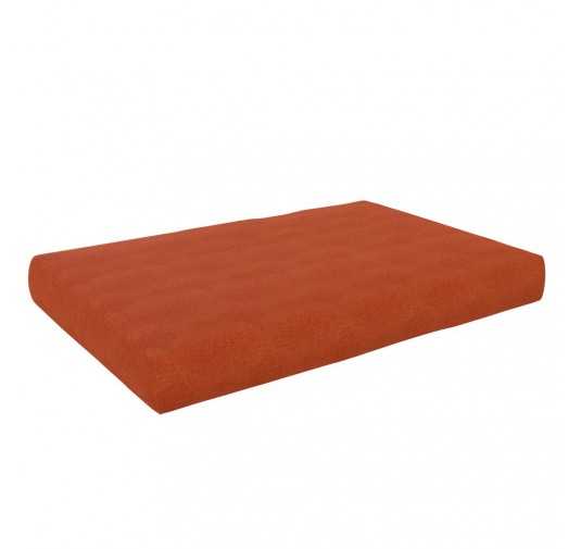 Coussin de Siège pour Palette, 120x80x15 cm, Orange