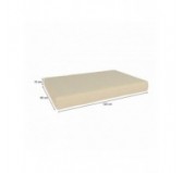 Coussin de Siège pour Palettes 120x80x15 Beige