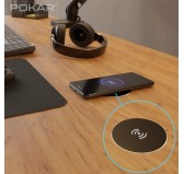 Chargeur à induction de bureau pour smartphones compatibles QI