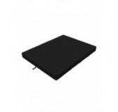 Matelas Pliable pour Invité Camping Voyage 80x195x15 Noir