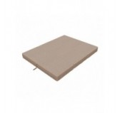 Matelas Pliable pour Invité Camping Voyage 80x195x15 Beige