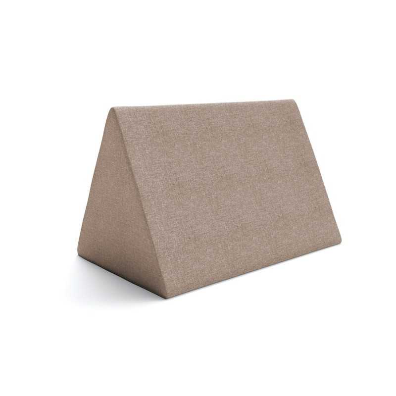 Coussin triangulaire pour canapé modulaire pour enfants, beige