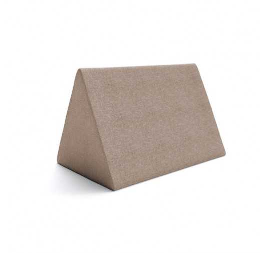 Coussin triangulaire pour canapé modulaire pour enfants, beige