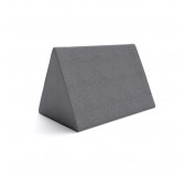 Coussin triangulaire pour canapé modulaire pour enfants, gris