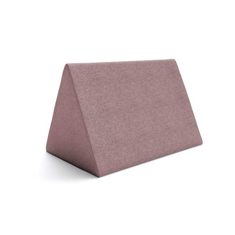 Coussin triangulaire pour canapé modulaire pour enfants, rose